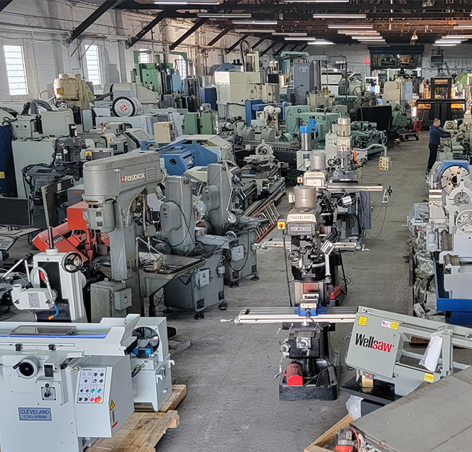 Over 500 Quality Machine Tools in Stock